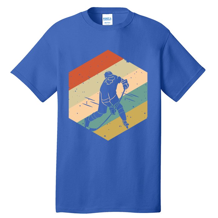 Retro Vintage Ice Hockey And Gift Tall T-Shirt