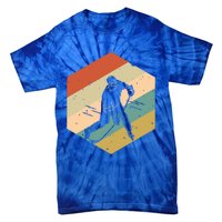 Retro Vintage Ice Hockey And Gift Tie-Dye T-Shirt