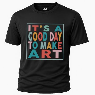 Retro Vintage Its A Good Day To Make Art Performance Shirt