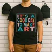 Retro Vintage Its A Good Day To Make Art T-Shirt