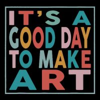 Retro Vintage Its A Good Day To Make Art Backpack