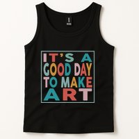 Retro Vintage Its A Good Day To Make Art Tank Top