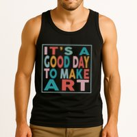 Retro Vintage Its A Good Day To Make Art Tank Top