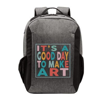 Retro Vintage Its A Good Day To Make Art Vector Backpack