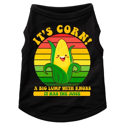 Retro Vintage It's Corn A Lump With Knobs Doggie Tank
