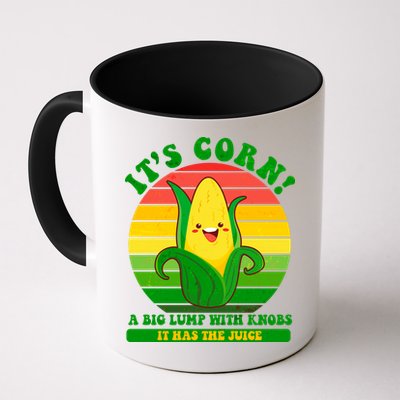 Retro Vintage It's Corn A Lump With Knobs Mug