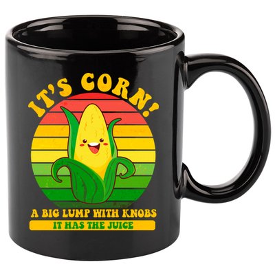 Retro Vintage It's Corn A Lump With Knobs 11oz C Handle Ceramic Mug