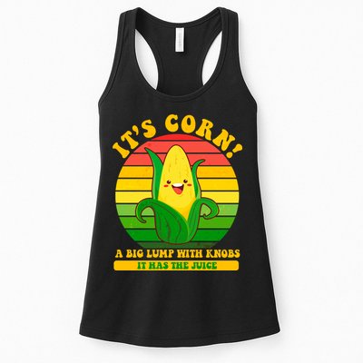 Retro Vintage It's Corn A Lump With Knobs Womens Tank Top
