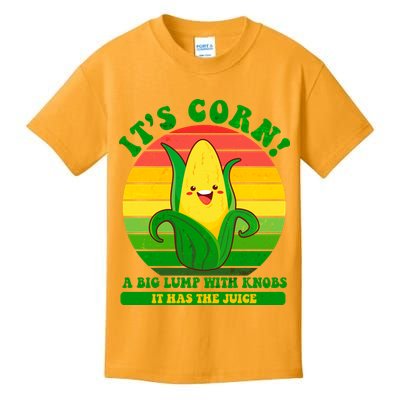 Retro Vintage It's Corn A Lump With Knobs Kids T-Shirt