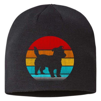 Retro Vintage Jack Russell Sustainable Beanie