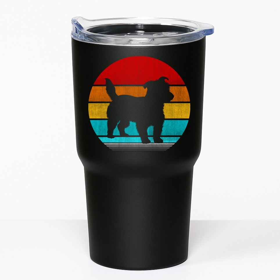 Retro Vintage Jack Russell Tumbler