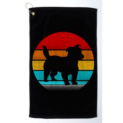 Retro Vintage Jack Russell Golf Towel