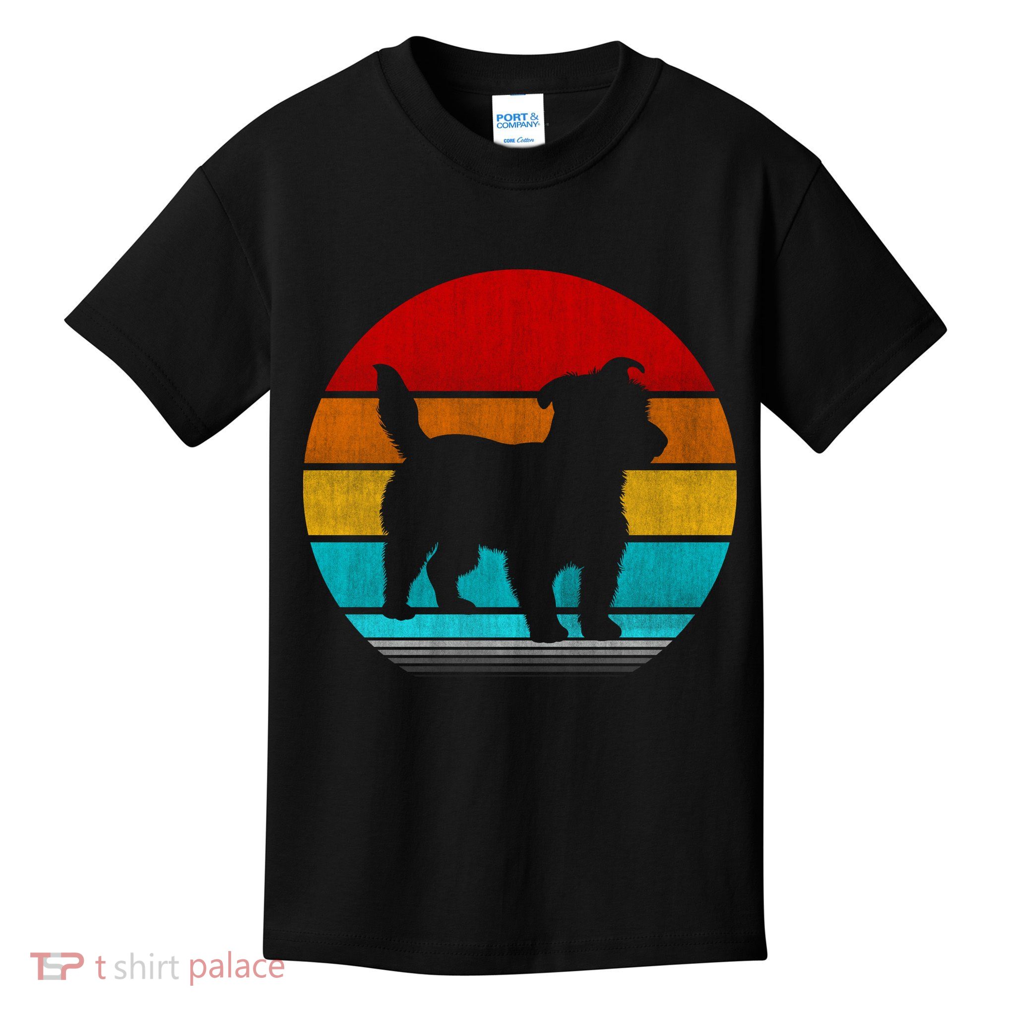 Retro Vintage Jack Russell Kids T-Shirt
