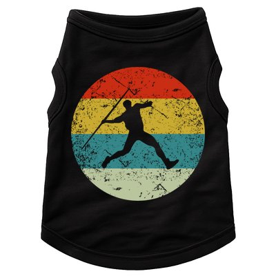 Retro Vintage Javelin Throws Doggie Tank