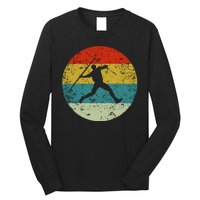 Retro Vintage Javelin Throws Long Sleeve Shirt