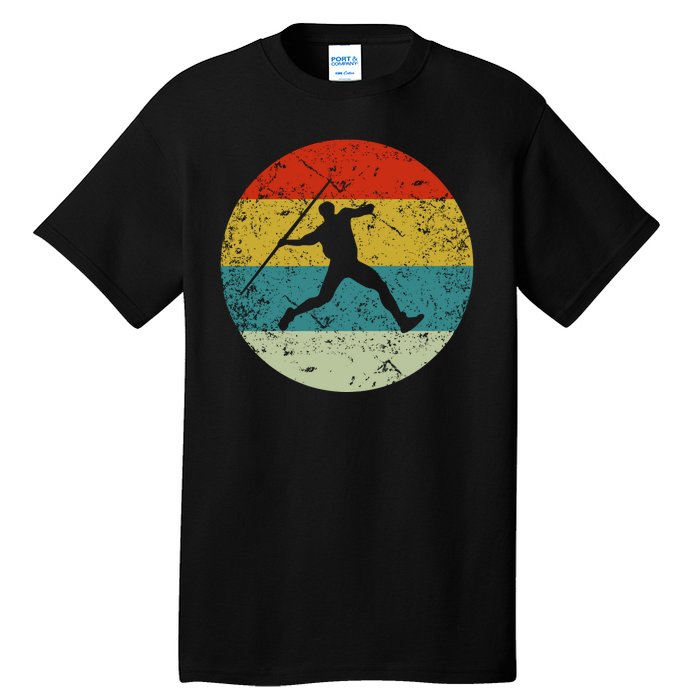 Retro Vintage Javelin Throws Tall T-Shirt