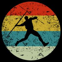 Retro Vintage Javelin Throws Tall T-Shirt