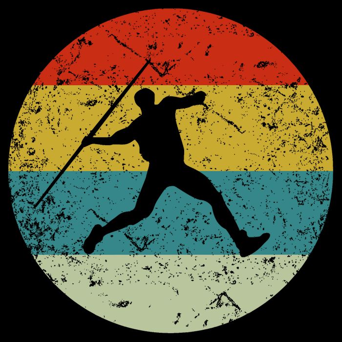 Retro Vintage Javelin Throws Tall T-Shirt