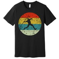 Retro Vintage Javelin Throws Premium T-Shirt