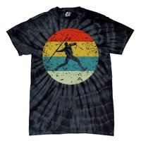 Retro Vintage Javelin Throws Tie-Dye T-Shirt