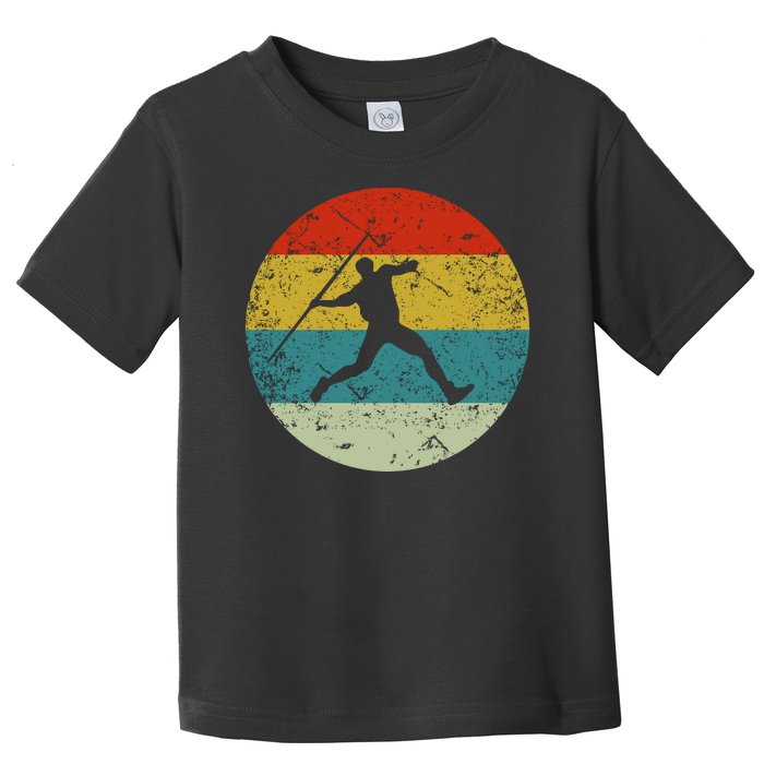 Retro Vintage Javelin Throws Toddler T-Shirt