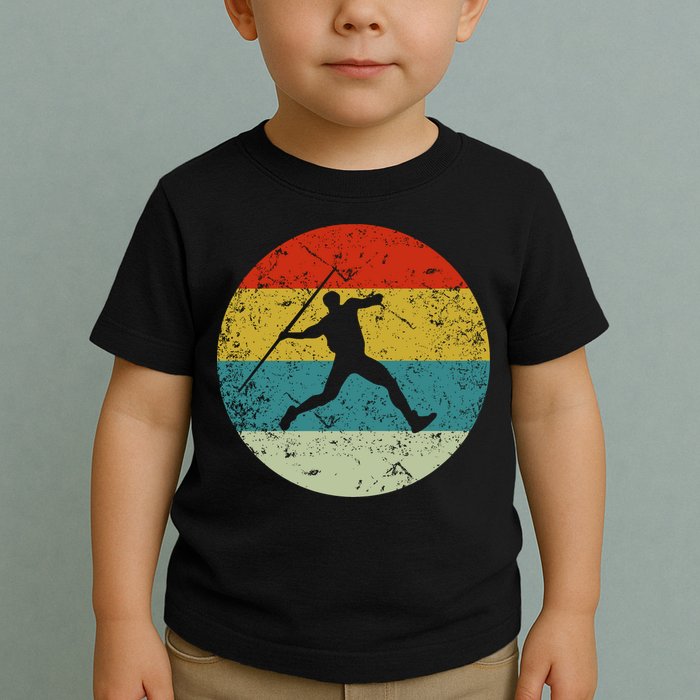 Retro Vintage Javelin Throws Toddler T-Shirt