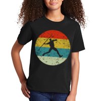Retro Vintage Javelin Throws Kids T-Shirt