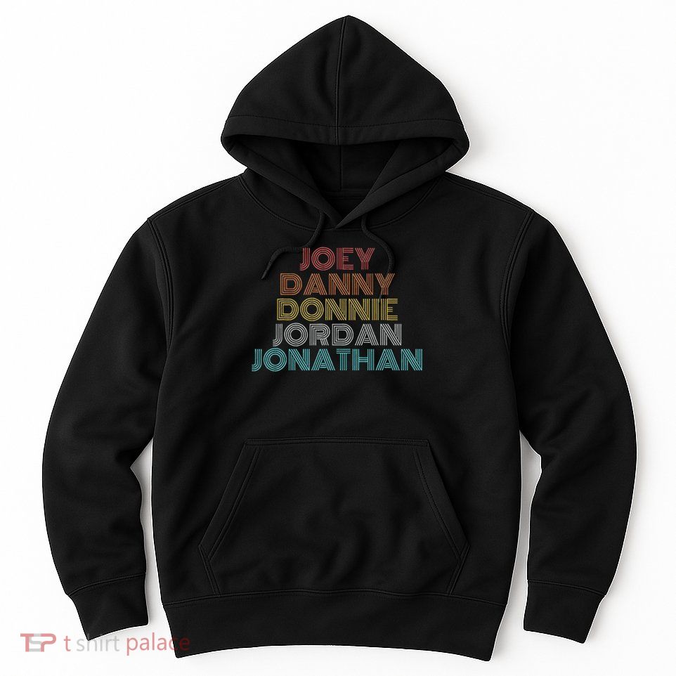 Retro Vintage Joey Danny Donnie Jordan Jonathan Hoodie