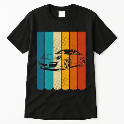 Retro Vintage Japanese Jdm Ride Legendary Race Car Gt3 Rs Tall T-Shirt