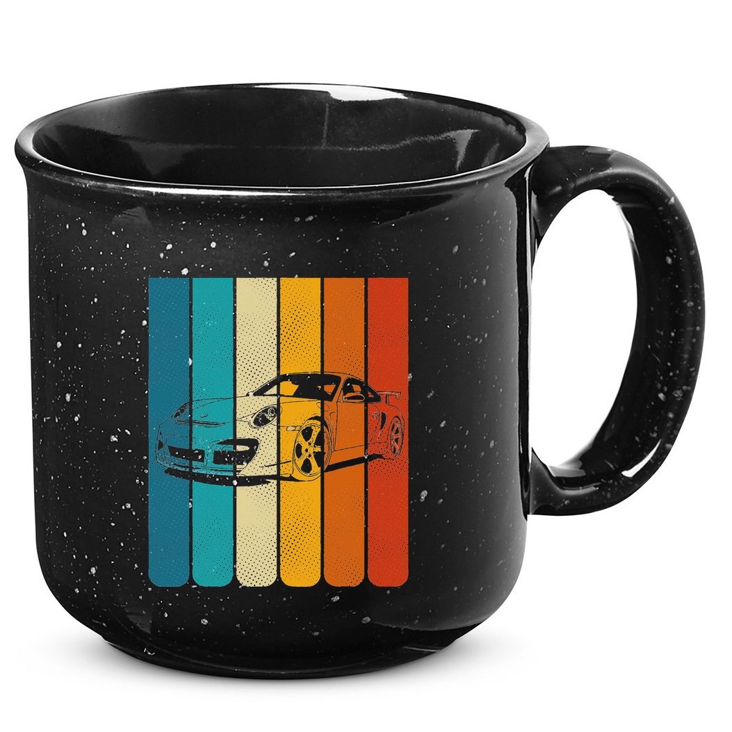 Retro Vintage Japanese Jdm Ride Legendary Race Car Gt3 Rs 15oz Campfire Ceramic Mug