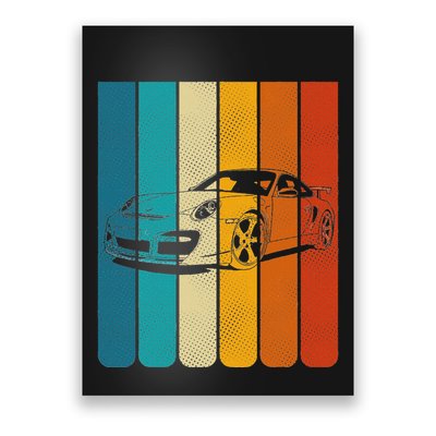 Retro Vintage Japanese Jdm Ride Legendary Race Car Gt3 Rs Poster