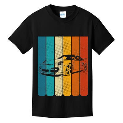 Retro Vintage Japanese Jdm Ride Legendary Race Car Gt3 Rs Kids T-Shirt