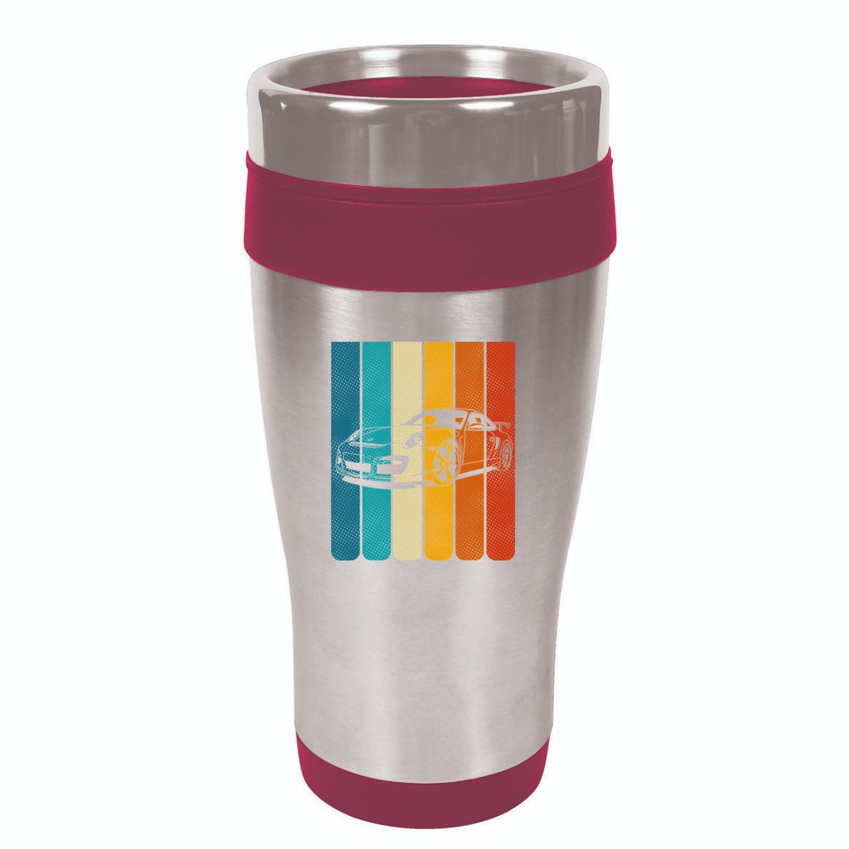 Retro Vintage Japanese Jdm Ride Legendary Race Car Gt3 Rs 16oz Travel Tumbler