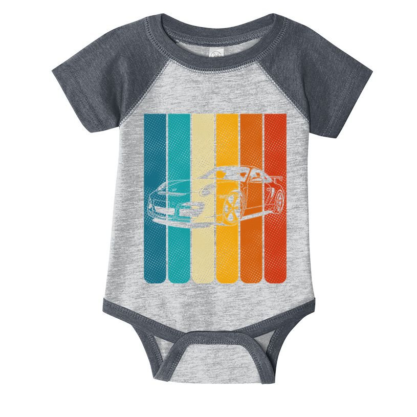 Retro Vintage Japanese Jdm Ride Legendary Race Car Gt3 Rs Infant Baby Jersey Bodysuit