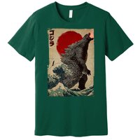 Retro Vintage Japanese Art Legendary Rare Kaiju Premium T-Shirt