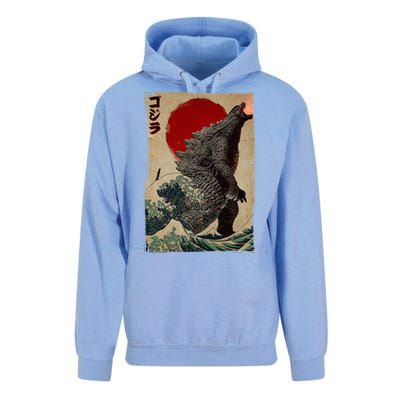 Retro Vintage Japanese Art Legendary Rare Kaiju Unisex Surf Hoodie