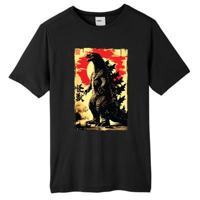 Retro Vintage Japanese Art Legendary Rare Kaiju Tall Fusion ChromaSoft Performance T-Shirt