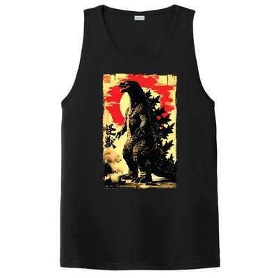 Retro Vintage Japanese Art Legendary Rare Kaiju PosiCharge Competitor Tank