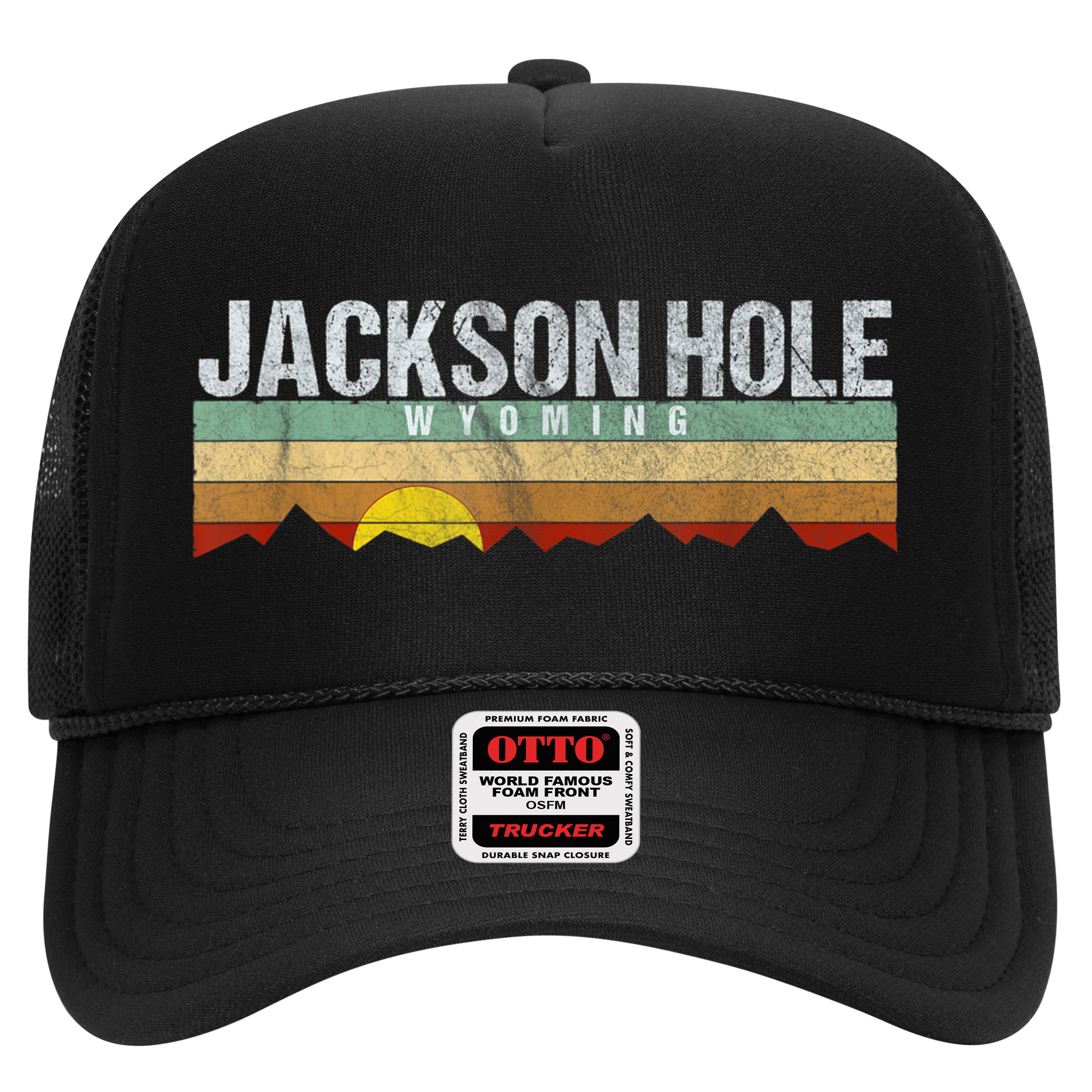 Retro Vintage Jackson Hole Wyoming Hat