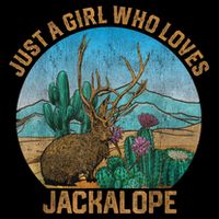 Retro Vintage Just A Girl Who Loves Jackalope Cryptozoology Backpack