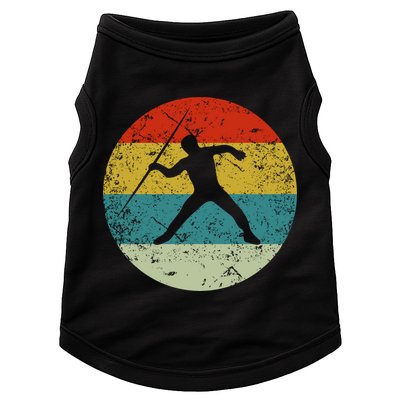 Retro Vintage Javelin Throw Doggie Tank