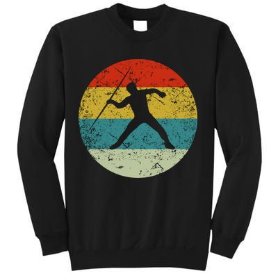 Retro Vintage Javelin Throw Sweatshirt