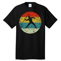 Retro Vintage Javelin Throw Tall T-Shirt