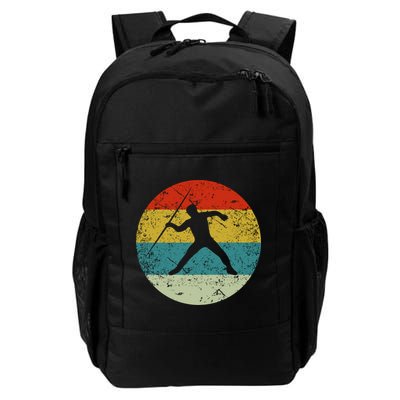 Retro Vintage Javelin Throw Backpack