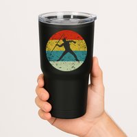 Retro Vintage Javelin Throw Tumbler
