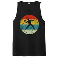 Retro Vintage Javelin Throw PosiCharge Competitor Tank