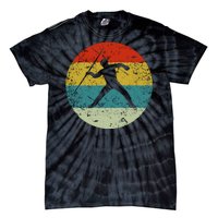 Retro Vintage Javelin Throw Tie-Dye T-Shirt