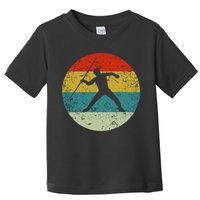 Retro Vintage Javelin Throw Toddler T-Shirt