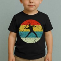 Retro Vintage Javelin Throw Toddler T-Shirt
