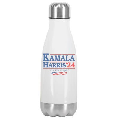 Retro Vintage Kamala Harris For Vice President 2020 Election Stainless Steel Insulated Water Bottle